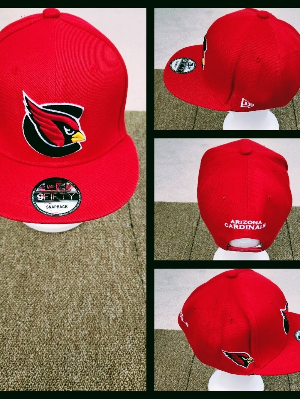 ARIZONA CARDINALS NFL FOOTBALL SNAPBACK HAT.